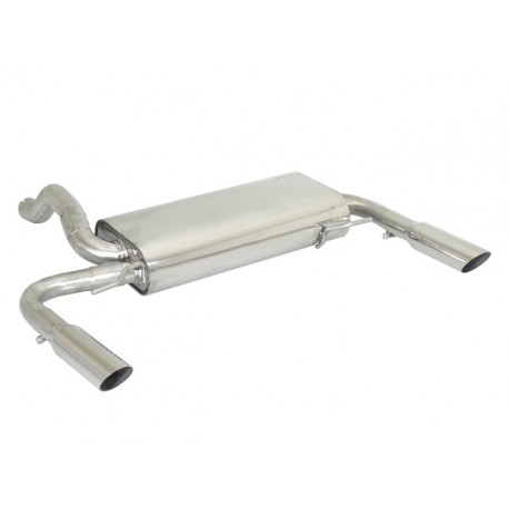 Silenciador trasero Homologado Rgazzon Renault clio 3 RS 197